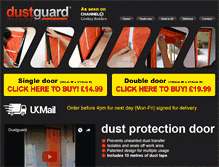 Tablet Screenshot of dustguard.co.uk